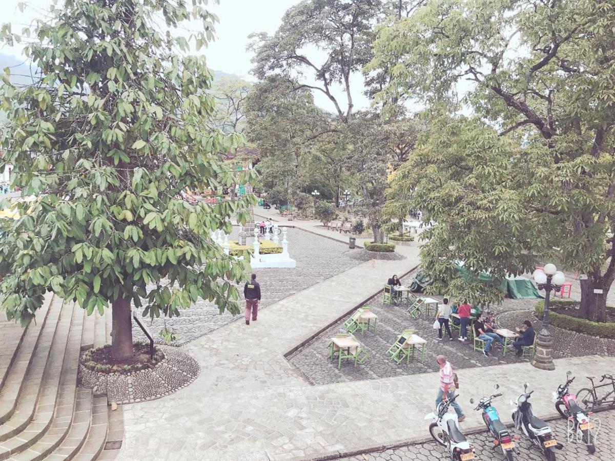 Hospedaje Casa Rosa Jardín Esterno foto